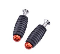 HPZPRPCEW 6mm CNC Motorcycle Footrest Gear Shift Lever Foot Peg Pedal For Y&amaha YZF R1 R6 R3 R25 MT-03 MT07 MT09 MT10 FZ07 FZ09 FZ1(Orange)