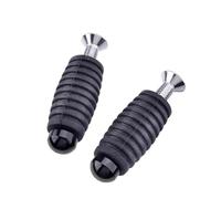 HPZPRPCEW 6mm CNC Motorcycle Footrest Gear Shift Lever Foot Peg Pedal For Y&amaha YZF R1 R6 R3 R25 MT-03 MT07 MT09 MT10 FZ07 FZ09 FZ1(BLACK)