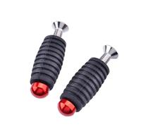 HPZPRPCEW 6mm CNC Motorcycle Footrest Gear Shift Lever Foot Peg Pedal For Y&amaha YZF R1 R6 R3 R25 MT-03 MT07 MT09 MT10 FZ07 FZ09 FZ1(RED)