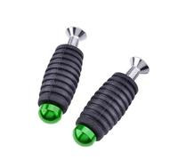 HPZPRPCEW 6mm CNC Motorcycle Footrest Gear Shift Lever Foot Peg Pedal For Y&amaha YZF R1 R6 R3 R25 MT-03 MT07 MT09 MT10 FZ07 FZ09 FZ1(Green)