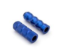 HPZPRPCEW 6mm CNC Motorcycle Racing Gear Brake Lever Footpeg Foot Pedal For Y&amaha YZF R1 R3 R25 R6 R7 R15 R125 MT07 MT09 MT03 FZ09(Blue)