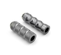 HPZPRPCEW 6mm CNC Motorcycle Racing Gear Brake Lever Footpeg Foot Pedal For Y&amaha YZF R1 R3 R25 R6 R7 R15 R125 MT07 MT09 MT03 FZ09(GRAY)