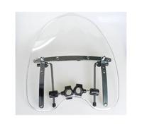 HPZPRPCEW 7/8" Or 1" Handlebars Windshield For Rebel 250 CM250 CMX250 For Custom 125 CM125 CM CMX 1982-2016 Motorcycle Windscreen(Clear)