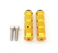 HPZPRPCEW 8MM CNC Aluminum Motorcycle Racing Bike Footrest Footpegs Foot Rest Pegs Pedals FOR Bicycle Electric Car(Gold)