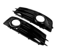 HPZPRPCEW 8P0807682 8P0807681 Chrome Silver/Black For A3 8P S-Line 2009-2012 Car Front Fog Light Grille Cover Fog Lamp Grill