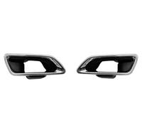 HPZPRPCEW ABS Car Rear Left Right Exhaust Muffler Tail Throat Pipe Cover Trim Replacement For Accord 9th 9.5th 2014 2015 2016 2017 Auto Accesories(1 pair)