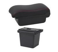 HPZPRPCEW Car Armrest Box For Hyundai For Elantra For Touring I30 FD I30cw 2007 2008 2009 2010 2011 Arm Rest Storage Box(B2 Red Lin)