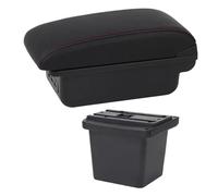 HPZPRPCEW Car Armrest Box For Hyundai For Elantra For Touring I30 FD I30cw 2007 2008 2009 2010 2011 Arm Rest Storage Box(C1 Red Line)