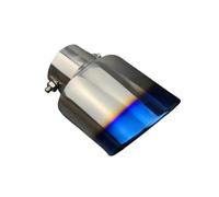HPZPRPCEW Car Exhaust Tube For Toyota C-HR For Matrix For Mirai For FUN WAY For AURIS For JPN Taxi For AVALON For Century For Rush For Fortuner For Harrier For SEQUOIA(Blue,Single tube)