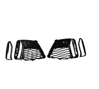 HPZPRPCEW Car Front Bumper Fog Light Grill Cover Side Air Vent Intake Frame Grille For 3-Series G20 G21 G28 M340i 330i 2019 2020 2021(Glossy black)