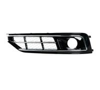 HPZPRPCEW Car Front Chrome Bumper Fog Light Grille Grill Cover Trim With Wire Mesh 4HO807681T 4HO807682T For A8 D4 AW12 2015-2016(Right)
