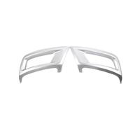 HPZPRPCEW Car Rear Tail Throat Exhaust Pipe Plate Decoration Cover Trim For Discovery Sport 2020 2021 2022 2023 Tail Muffler Tip Cover(Silver)
