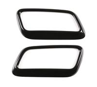 HPZPRPCEW Car Tail Throat Trim For Range Rover Sport 2018 2019 2020 Stainless Steel Accessories Exhaust Pipe Cover Trim Car Decoration(Black A)