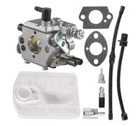 HPZPRPCEW Carburetor Kit For 4500 5200 5800 45cc 52cc 58cc For T4500 T5200 Chainsaw Engines Replacement For Garden Power Tools
