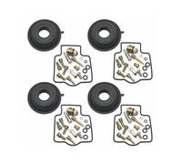 HPZPRPCEW Carburetor Repair Kit Diaphragm Parts For Kawasaki For Ninja ZX6 ZX600E 1993 1994 1995 1996 1997 1998 1999 2000 2001 2002