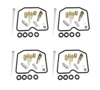 HPZPRPCEW Carburetor Repair Kit For Kawasaki For KLR600 KLR 600 1984 1985 1986 1987 1988 1989(4 sets)