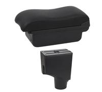 HPZPRPCEW Central Armrest Box For Toyota For Yaris 2015 2016 2017 2018 2019 2020 2021(B2 Black Line)