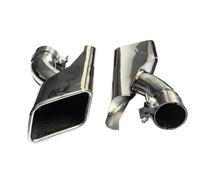 HPZPRPCEW Chrome 304 Stainless Steel Car Exhaust Muffler Tip For Range Rover Diesel 2005 2006 2007 2008 2009 2010 2011 2012 EP-EM8064LR