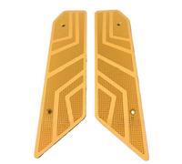 HPZPRPCEW CNC Mapped Anti-Slip Pedals For MAXSYM TL500 TL508 Motorcycle Equipment Accessories(Gold)