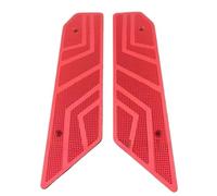 HPZPRPCEW CNC Mapped Anti-Slip Pedals For MAXSYM TL500 TL508 Motorcycle Equipment Accessories(RED)