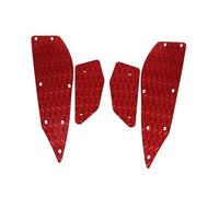 HPZPRPCEW Foot Pedal Pads Foot Rest Plate For Y&amaha For XMAX 125 250 300 400 XMAX300 Motorcycle Accessories Footrest Footboard Footpads(RED)