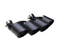 HPZPRPCEW For A6 A7 C8 2020+ Quad Carbon Fiber Car Exhaust Tip Muffler Tip Exhaust System Nozzle Tailpipe Tips Auto Accesories(Carbon Fiber Texture B)