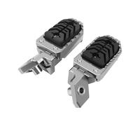 HPZPRPCEW For B&MW R1200GS GS1200 R1250GS LC ADV F750GS F850GS S1000XR Motorcycle Foot Pegs Footrest Footpeg Foot Rests(Silver)