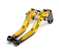 HPZPRPCEW for Bajaj for Dominar 400 2017-2022 2023 Motorcycle Accessories Adjustable Extendable Folding Brake Clutch Levers(Gold)