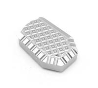 HPZPRPCEW For Benelli 502C Rear Brake Peg Pad Extender Motorcycle Accessories CNC Aluminum Alloy Rear Brake Pedal Extension Foot Peg(Silver gray)