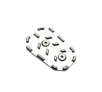 HPZPRPCEW For CB500 CB 500 X CB500X 2019 2020 Motorcycle Rear Foot Brake Lever Pedal Enlarge Extension Peg Pad Extender(Silver)