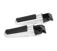 HPZPRPCEW For CB600F For HORNET CB1000R CBR600F CBR600RR CBR900RR CBR1000RR VTR1000 Rear Foot Pegs Passenger Pedals Footrest(Silver)