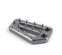 HPZPRPCEW For CFMOTO 800MT MT800 MT 800 MT Motorcycle Rear Foot Brake Pedal Extender Enlarger Extension Footpeg Plate Accessories(Grey)