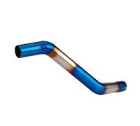 HPZPRPCEW For CFmoto NK400 650NK 400 NK 650 Motorcycle Slip On Middle Exhaust Link Pipe Adapter Connector Modification Accessories(Style C)