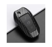 HPZPRPCEW For Citroen C1 C2 C4 C6 C3-XR For Picasso For Grand DS3 DS5 Accessory Keychain ABS Carbon Fiber Car Key Case Cover(Carbon fiber,Option B)