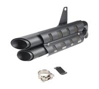 HPZPRPCEW For CMX 300 CMX 500 For Rebel 2017 2018 2019 2020 2021 Black Motorcycle Exhaust Slip-on Muffler Pipe Tube With Heat Shield Cover Kit