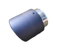 HPZPRPCEW For Discovery Sport 2015 2016 2017 Muffler End Pipe Exhaust Car Tip Carbon Fiber Tail Decoration Cover Accessories(ROLL)