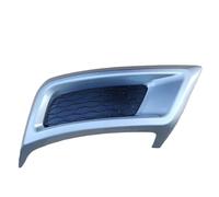 HPZPRPCEW For Discovery Sport L550 2020 2021 2022 2023 2024 Car Rear Exhaust Muffler Tail Throat Pipe Cover Trim Replacement(Silver,Left)