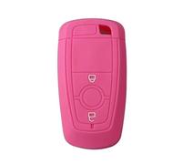 HPZPRPCEW For For Raptor 2018 For Ecosport For Ranger For 2 Button Keyless Accessories Silicone Car Key Case Pouch Holder(Pink)
