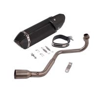 HPZPRPCEW For GROM MSX125 MSX-125 MSX 125 SF 2013-2020 2021 Motorcycle Exhaust System Escape Front Link Pipe With Muffler DB Killer(Style k)