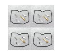 HPZPRPCEW For KAWASAKI ZR-7/S 2001 2002 2003 For ZRX1100 ZRX1200R Carburetor Float CARB Rebuild Repair KIT X 4(Style c)