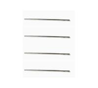 HPZPRPCEW for KIA for Forte 2009 2010 2011 2012 2013 2014 2015 2016 Car Door Window Glass Rubber Pressure Seal Belt Trim Weatherstrip Strip(4pcs Chrome)