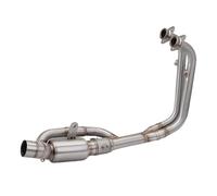 HPZPRPCEW For KOVE For COBRA 321R For KOVE 321RR Motorcycle Stainless Steel Front End Exhaust Pipe Exhaust Full Systems Escape Front Link Pipe Muffler