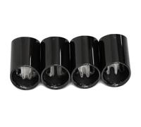 HPZPRPCEW For M2 M3 M4 F80 F82 F83 F87 Exhaust SystemTailpipe Cover Stainless Steel Muffler Nozzle Modification Accesories(BLACK,4pcs)