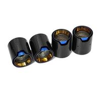 HPZPRPCEW For M2 M3 M4 G80 G81 G82 G83 G87 Carbon Fiber Tailpipe Exhaust Pipe Muffler Tip Nozzle Exhaust Head Accesories(Blue)