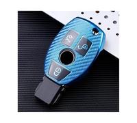 HPZPRPCEW For Mercedes For Benz A B C E R Class GLS GLA GLK GLC CLS CLA AMG W204 W205 W212 W463 W176 TPU Car Key Case Cover(Blue)