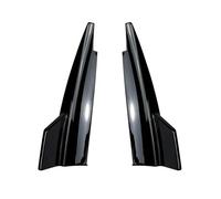 HPZPRPCEW For Mercedes For Benz CLA CLA180 GLA200 CLA45 AMG 2013-2019Car Accessories Rear Bumper Lip Splitter Spoiler Corner Protector(Gloss Black)