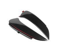 HPZPRPCEW For Mercedes For Benz For W206 Sedan For S206 Wagon 2021 2022 2023+ Rear Bumper Lip Splitter Spoiler Side Canards(Carbon Fiber Style)