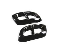 HPZPRPCEW For Mercedes For Benz GLE 350 GLE 450 GLC GLS W167 X253 X167 2020 ABS Car Muffler Exhaust Pipe Tail Cover Decorative Sticker