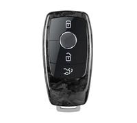 HPZPRPCEW For Mercedes For Benz GLE GLC GLA E300 Carbon Fiber Car Key Case Cover Protective Shell Accessories