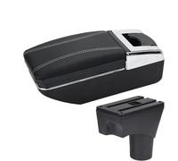HPZPRPCEW For N&issan For Sunny Armrest Box For N&issan For March For Micra K13 2010-2022 Car Armrest Arm Storage Box(A3 white line No USB)